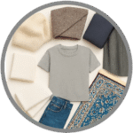 Textile Products including fibers, yarns, fabrics, and apparel in trade systems.