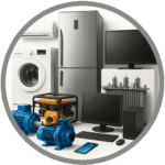 Machinery Equipment including appliances, electronics, and parts in trade codes.